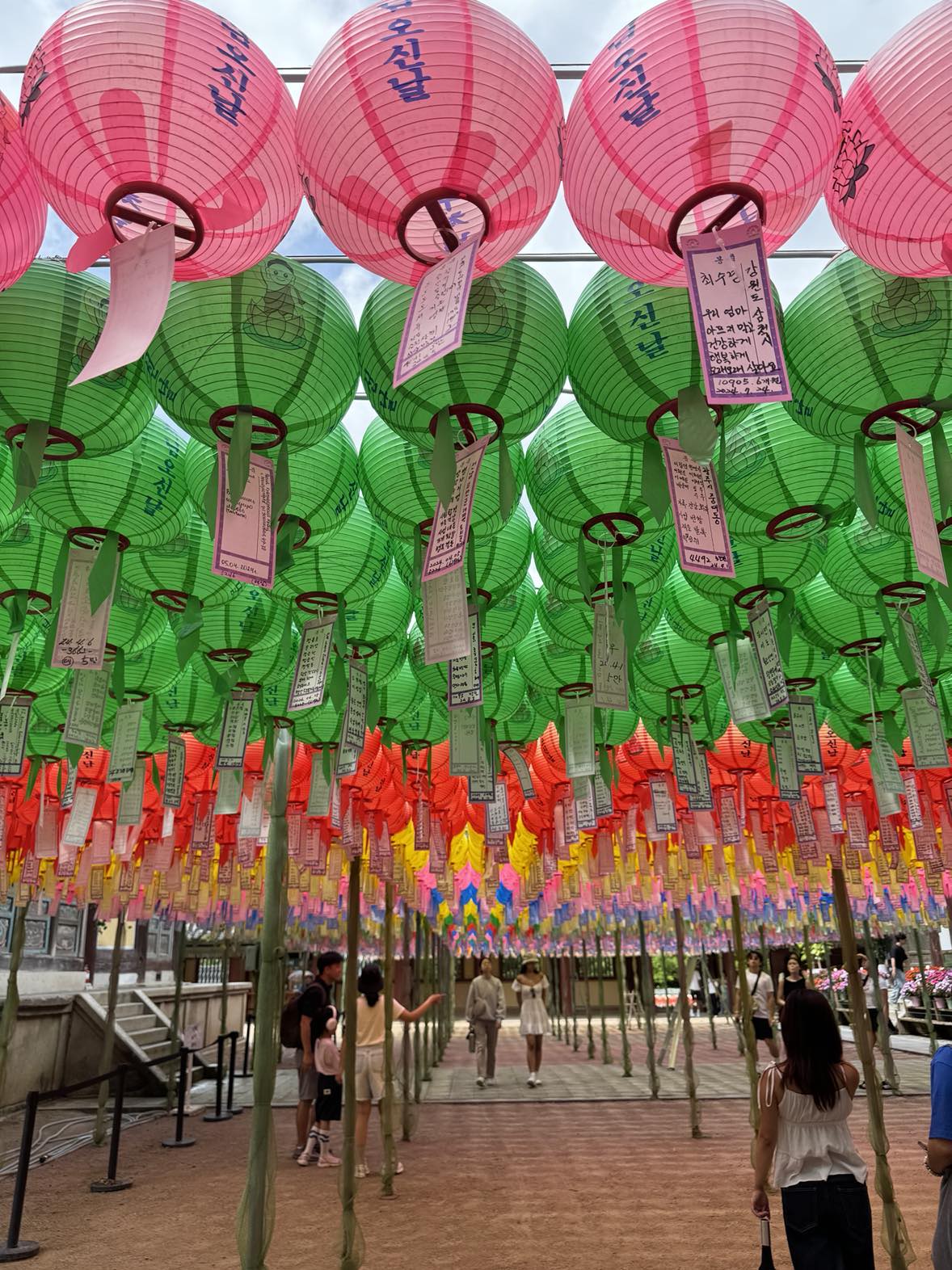 Pretty Lanterns in the Temple