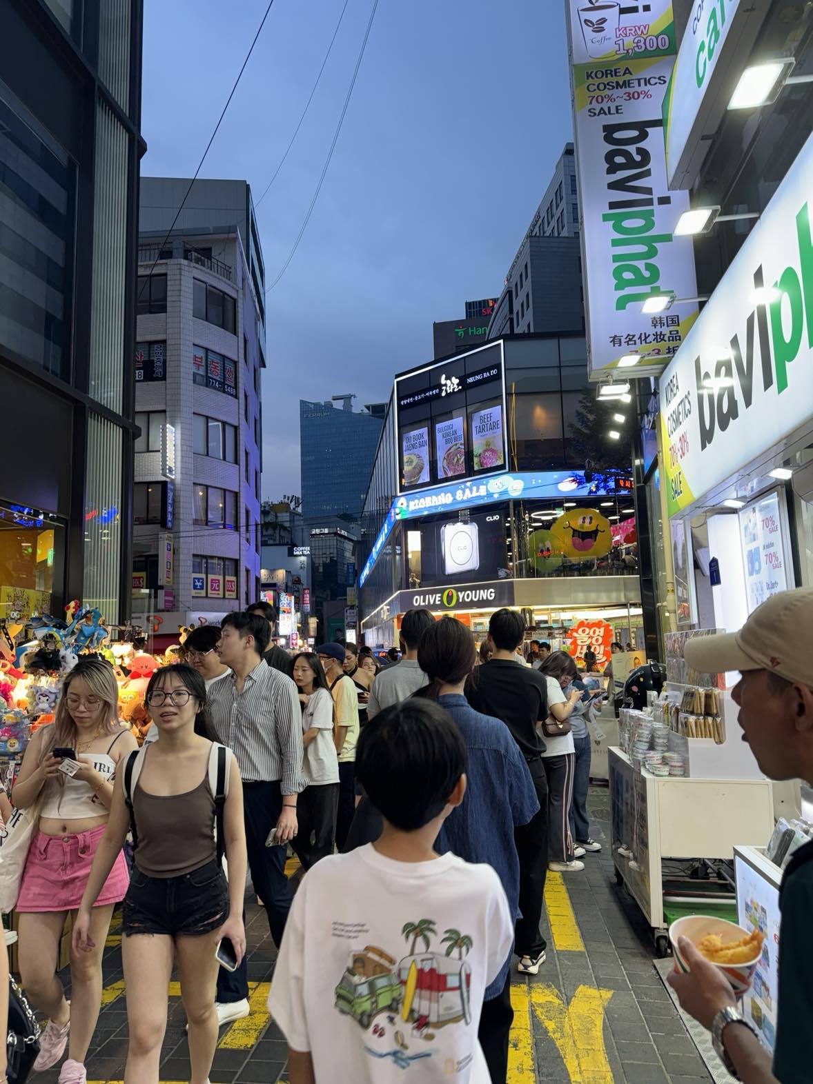 Myeongdong Walking Street and Night Market